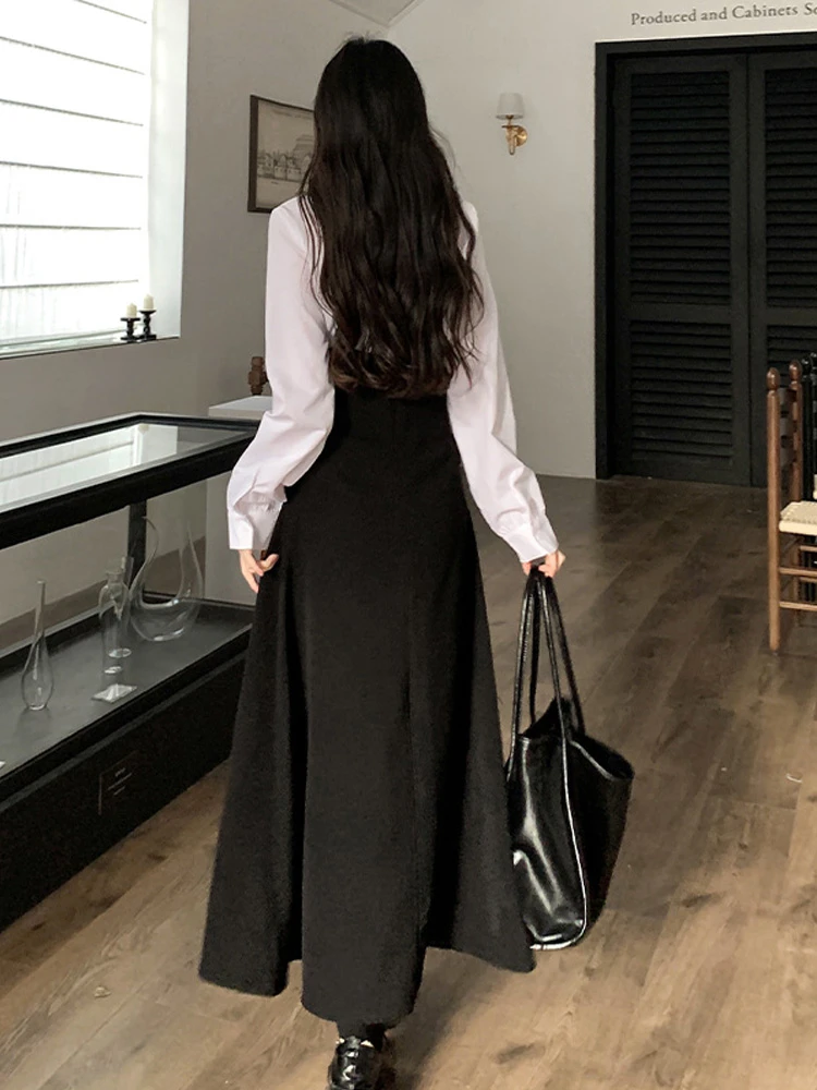 Set Gaun elegan Chic Fashion w - Polo Shirt Slim ulasan dan harga
