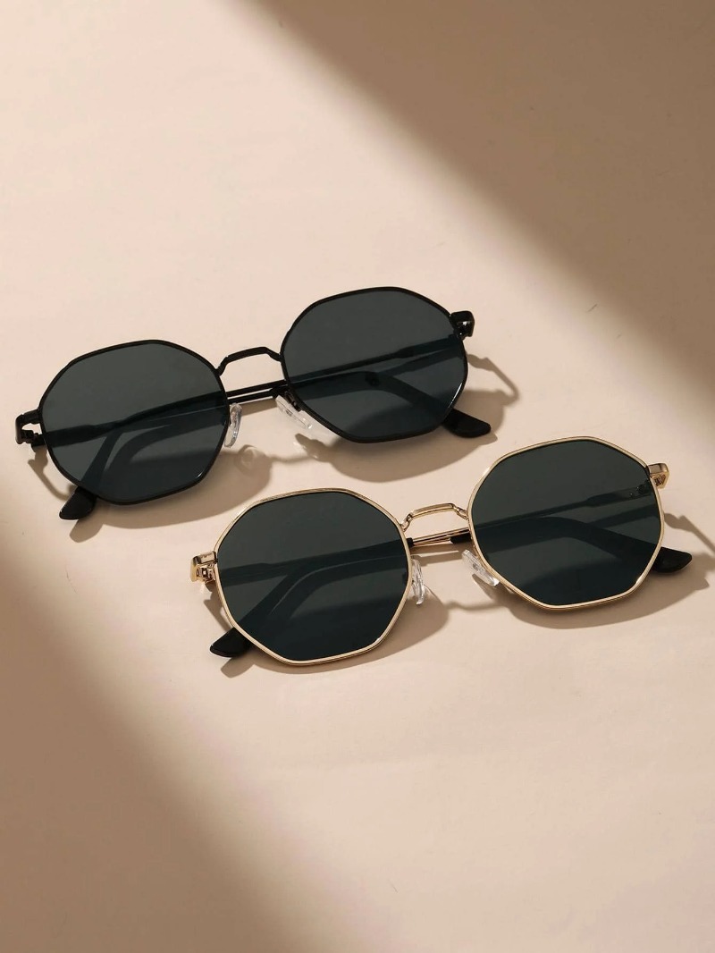 1/3 Buah Kacamata Hitam Bingka - Men'S Fashion Round Glasses ulasan dan harga
