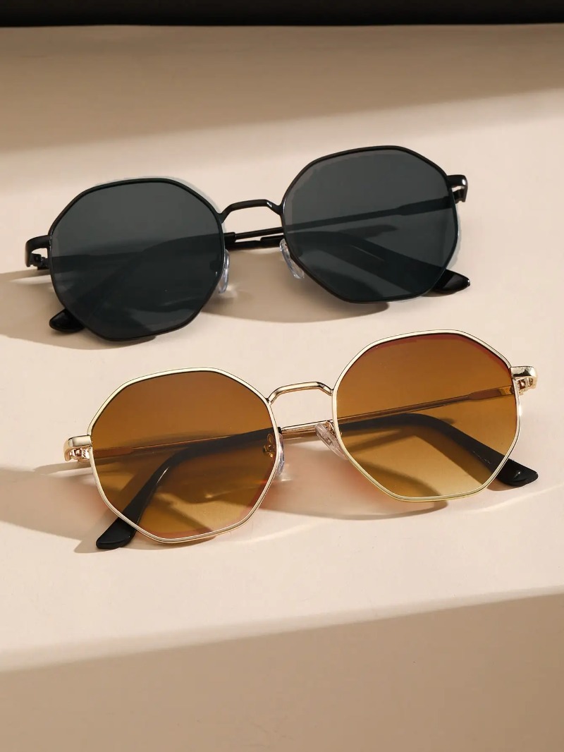 1/3 Buah Kacamata Hitam Bingka - Men'S Fashion Round Glasses ulasan dan harga