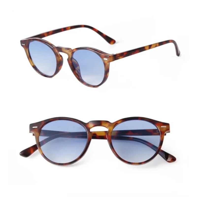Kacamata Hitam Bulat Fashion V - Men'S Fashion Round Glasses ulasan dan harga