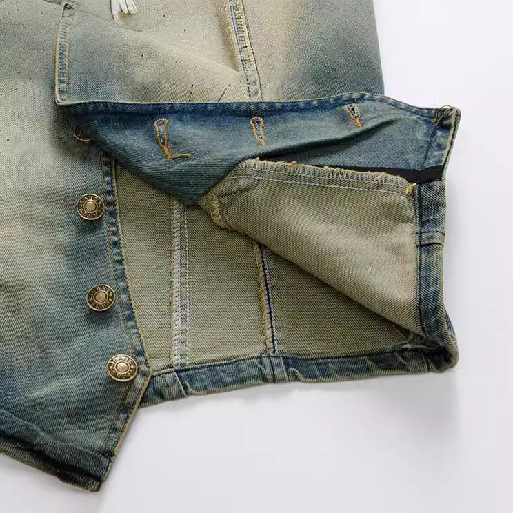 Jaket Jeans Tanpa Lengan Kerah - Men'S Fashion Vest With Jeans ulasan dan harga