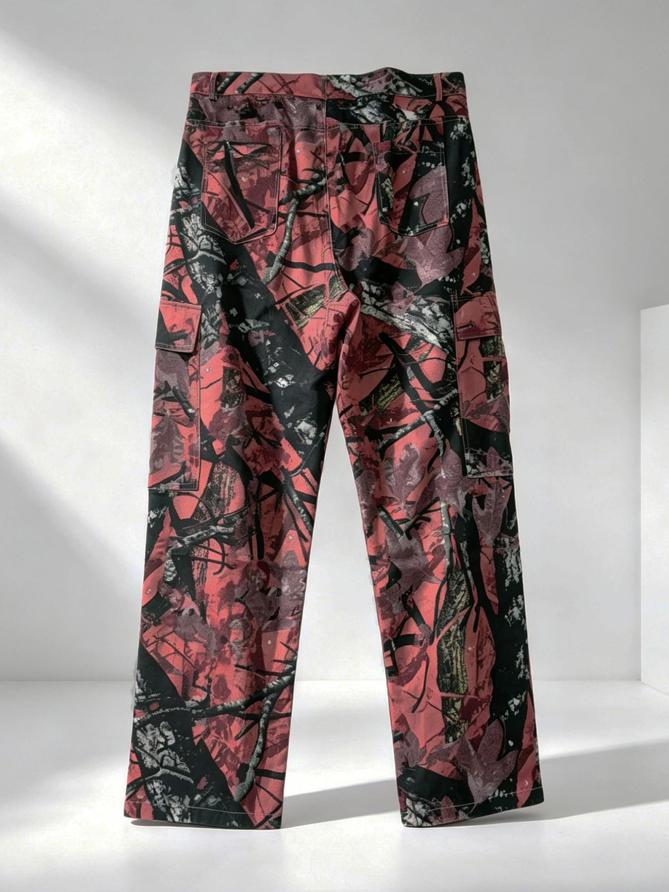 Celana Jeans Kerja Longgar Kak - Mens Fashion Camo Pants ulasan dan harga