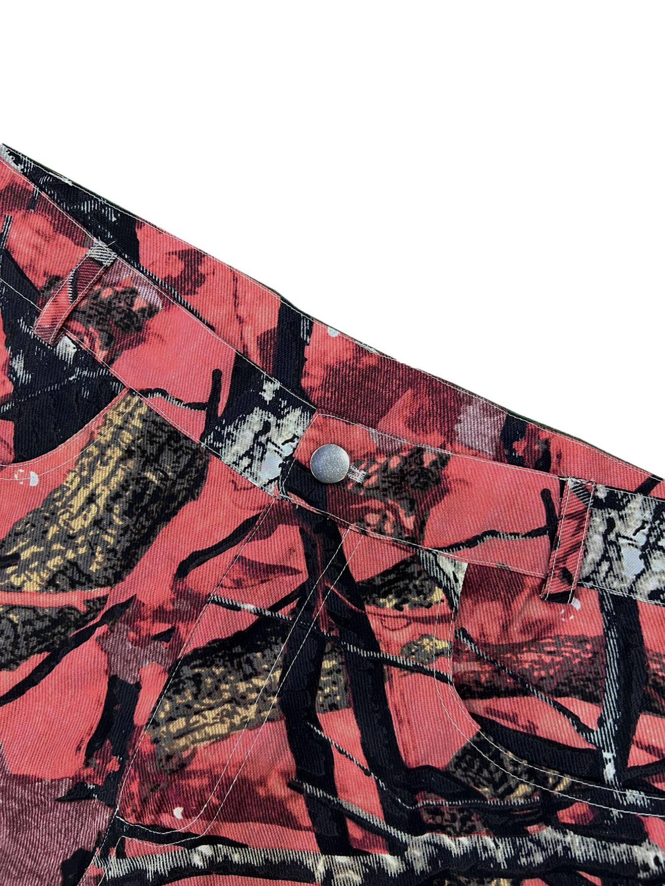 Celana Jeans Kerja Longgar Kak - Mens Fashion Camo Pants ulasan dan harga