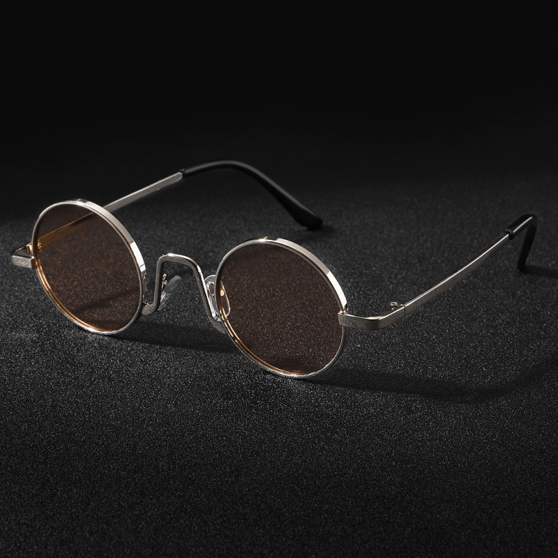 Kacamata Hitam Desainer Vintag - Men'S Fashion Round Glasses ulasan dan harga