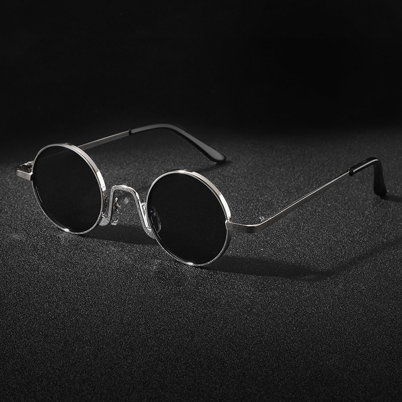 Kacamata Hitam Desainer Vintag - Men'S Fashion Round Glasses ulasan dan harga