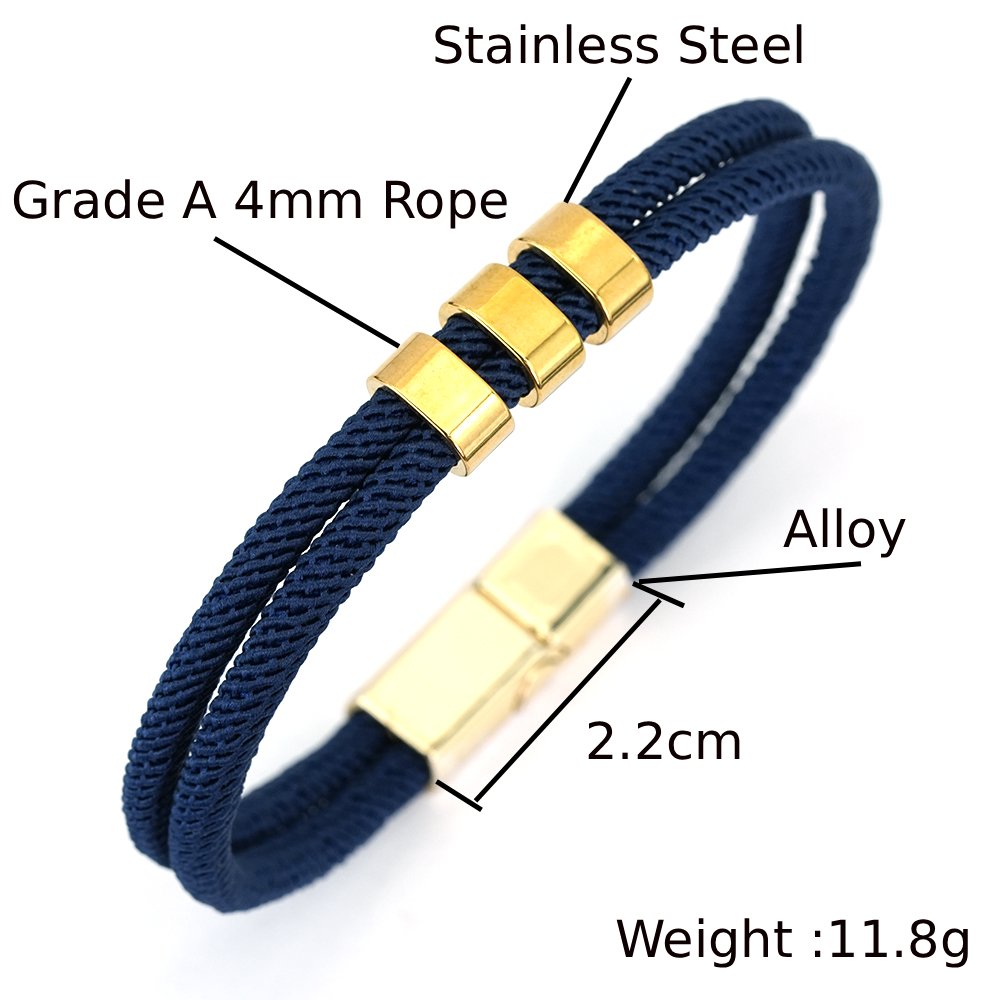 Gelang Pria Unik Dengan Tali M - Milan Men'S Fashion ulasan dan harga