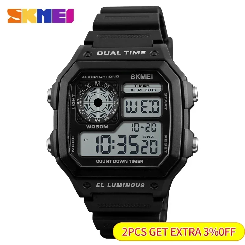 SKMEI jam tangan tali PU pria, - Men'S Fashion Zone ulasan dan harga