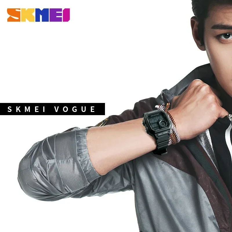 SKMEI jam tangan tali PU pria, - Men'S Fashion Zone ulasan dan harga