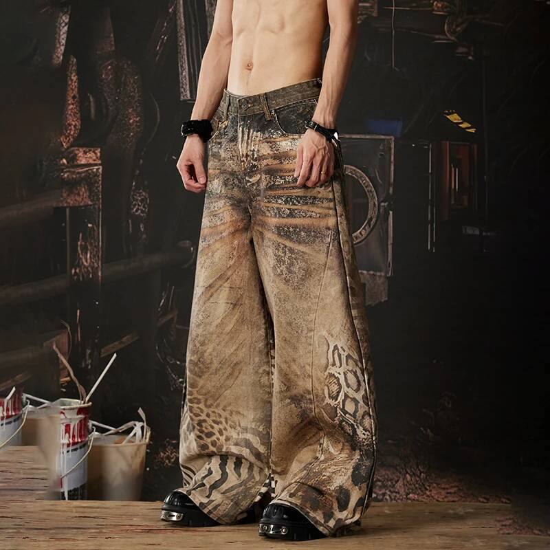 LUZHEN 2026 Celana Jeans Kasua - Men'S Fashion For 60 Year Old ulasan dan harga