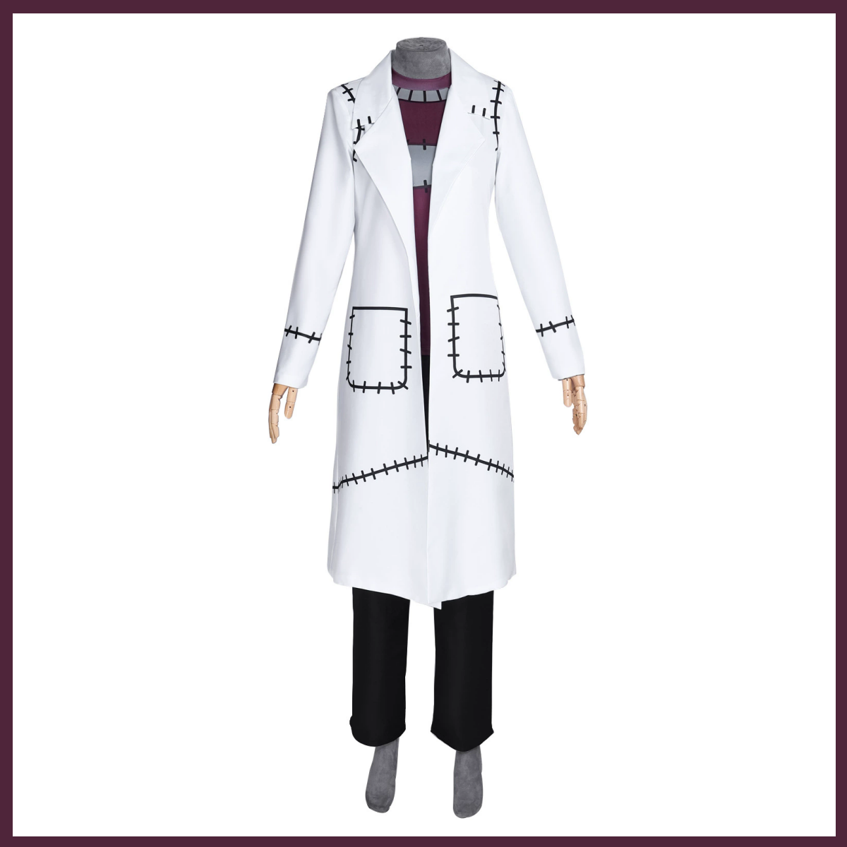 Kostum Cosplay Anime Soul Eate - Trench Coat Men ulasan dan harga