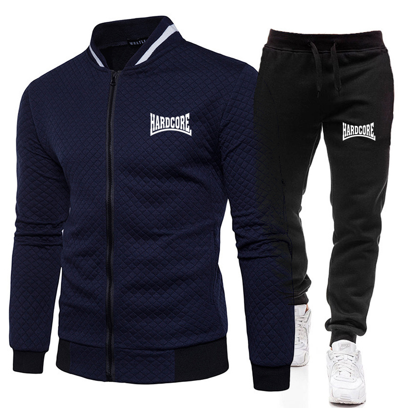 HARDCORE Jaket Set Kerah Tegak - Jacket Mens Fashion ulasan dan harga