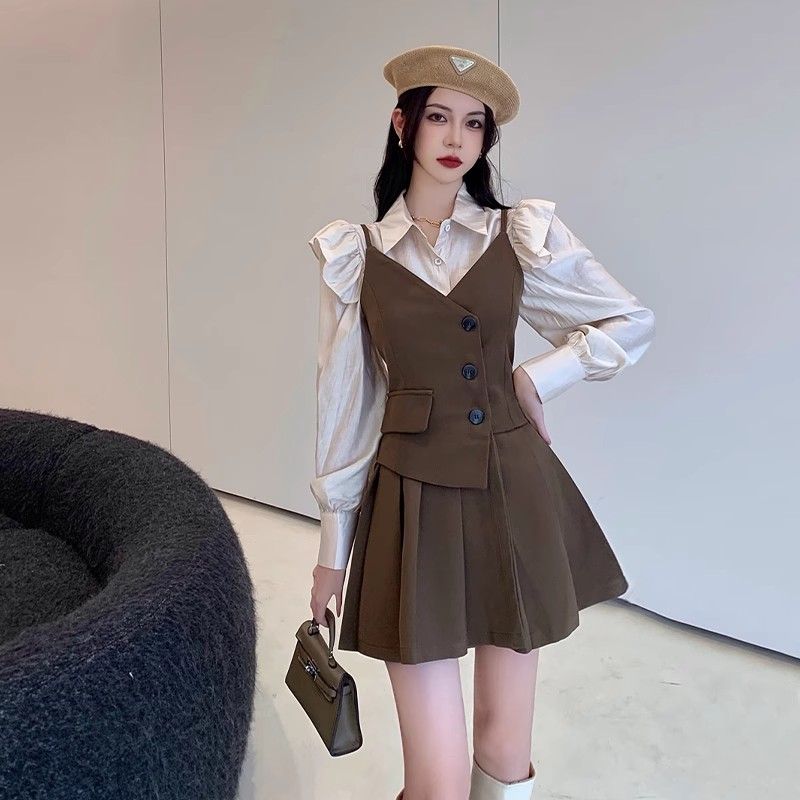 Setelan baju wanita dua potong - Polo Shirt Slim ulasan dan harga