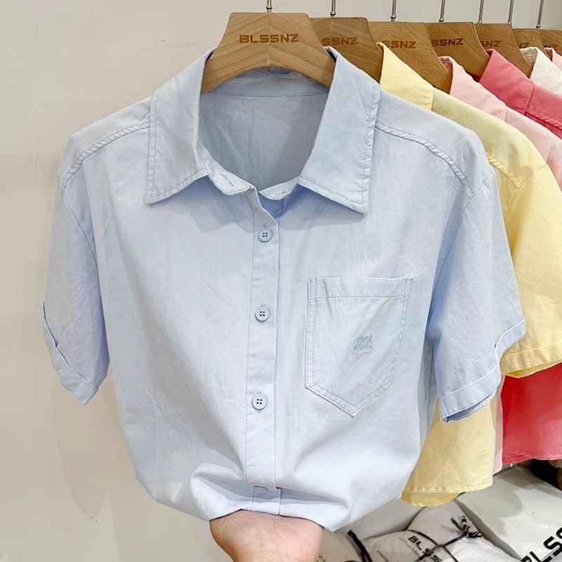 Atasan Lengan Pendek Katun Mus - Polo Shirt Slim ulasan dan harga