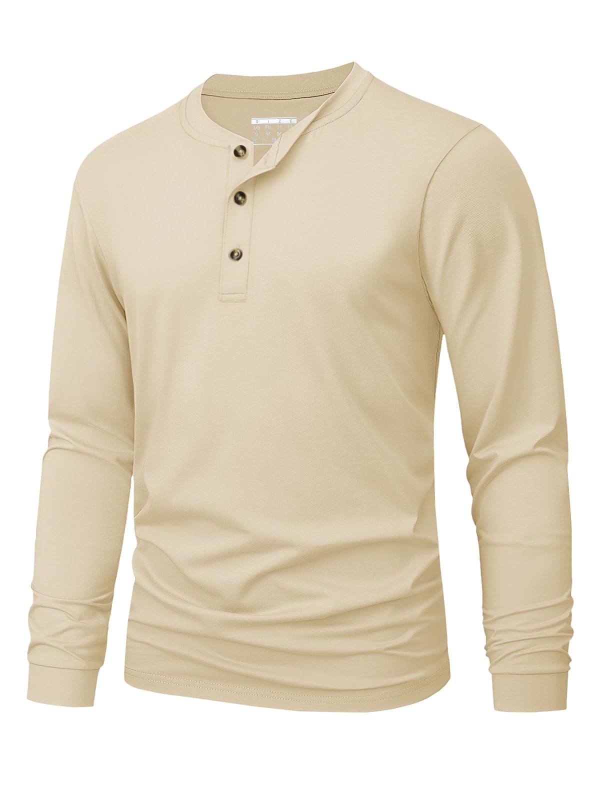 Kaos Henley Pria Polos Warna S - Men'S Tops Fashion ulasan dan harga