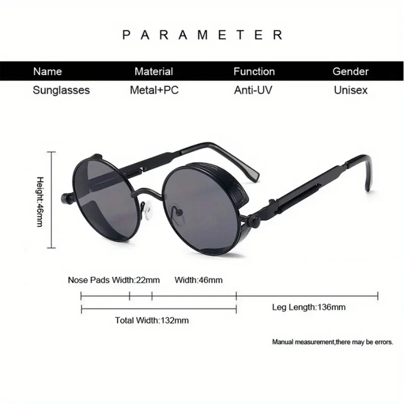 Kacamata Hitam Sporty Klasik G - Men'S Fashion Round Glasses ulasan dan harga