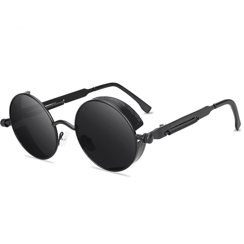 Kacamata Steampunk Klasik Berk - Men'S Fashion Round Glasses ulasan dan harga