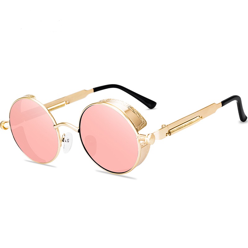 Kacamata Steampunk Klasik Berk - Men'S Fashion Round Glasses ulasan dan harga