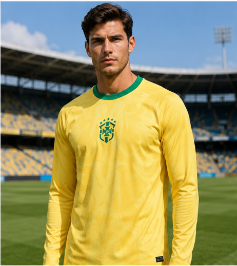 Kaos Sepak Bola Lengan Panjang - Men'S Fashion ulasan dan harga