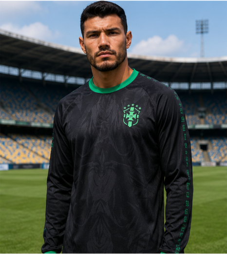 Kaos Sepak Bola Lengan Panjang - Men'S Fashion ulasan dan harga