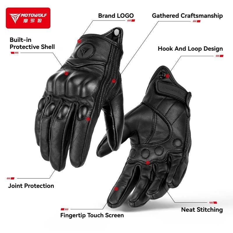 Sarung Tangan Motor MOTOWOLF S - Men'S Fashion Gloves ulasan dan harga