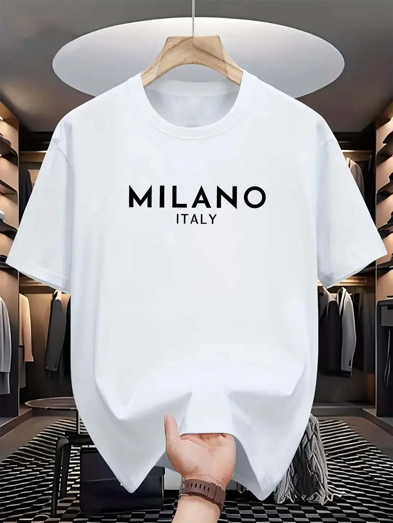 Kemeja Lengan Pendek Berkerah  - Milan Men'S Fashion ulasan dan harga