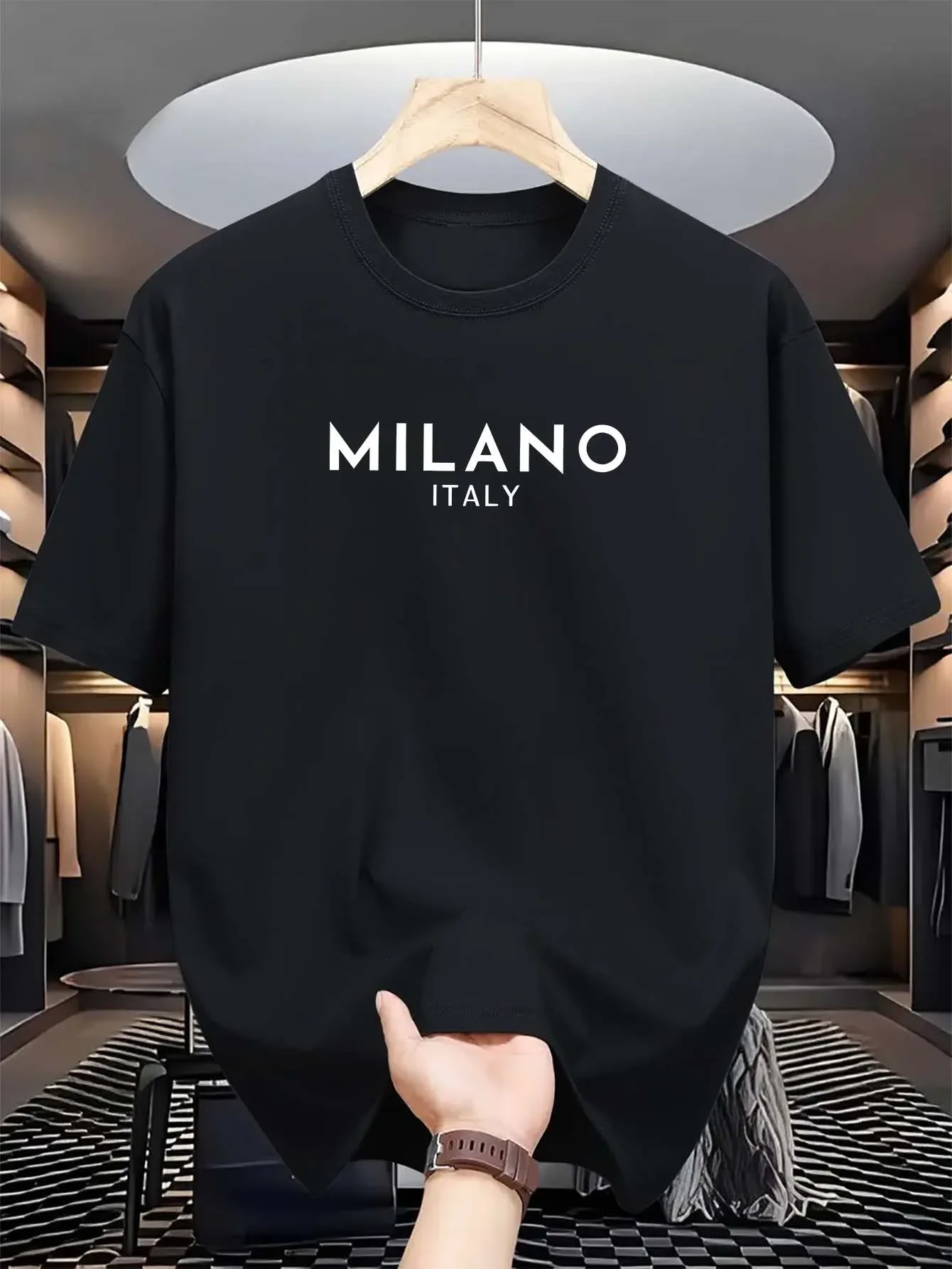 Kemeja Lengan Pendek Berkerah  - Milan Men'S Fashion ulasan dan harga