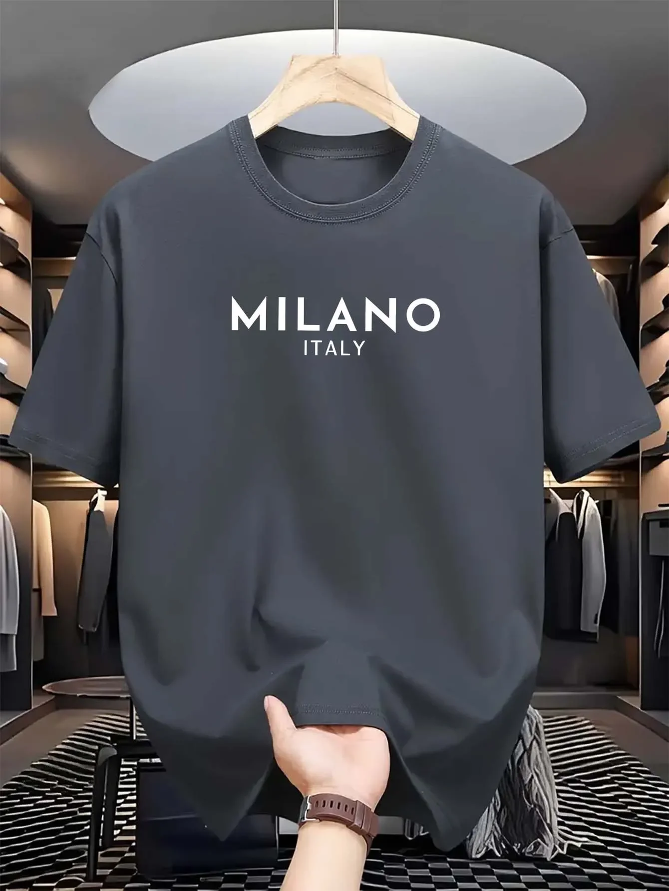 Kemeja Lengan Pendek Berkerah  - Milan Men'S Fashion ulasan dan harga