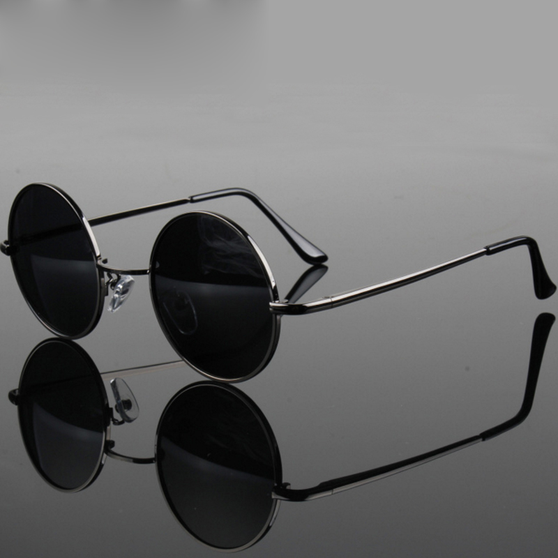 Kacamata Hitam Bulat Retro Vin - Men'S Fashion Round Glasses ulasan dan harga